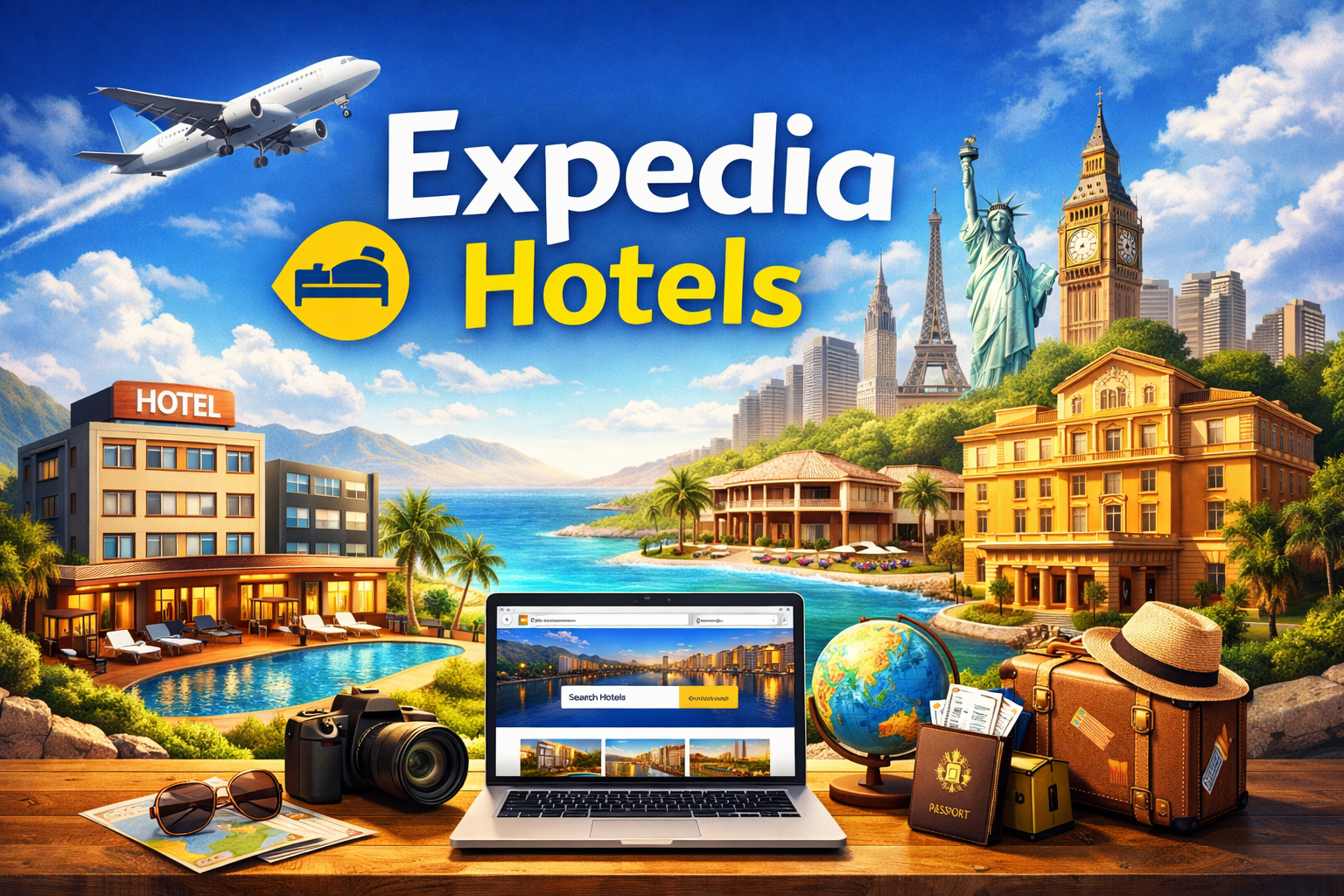 Expedia Hotels – Book Smarter, Travel Better
